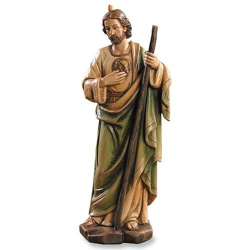 Avalon Gallery Catholic Saints Figurine - Toscana Collection Religious Statue, 8" H, Saint Jude