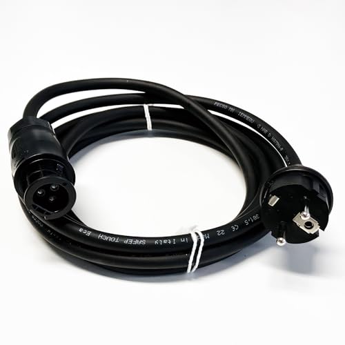 Handelskönig Anschlusskabel Balkonkraftwerk Betteri BC01 Buchse auf Schuko Stecker (IP44) 3 m Kabel AC geeignet für bestimmte Mikrowechselrichter (ältere Version von Deye Envertech UVM.)