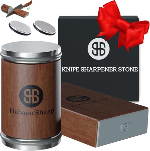 Habano Sharp Rolling Knife Sharpener Kit - Diamond...