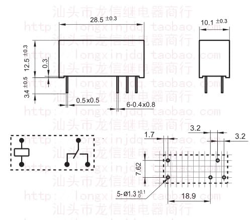 Relé HF118F 024-1ZS1T de 5 pines para solucionar fallos de encendido 2