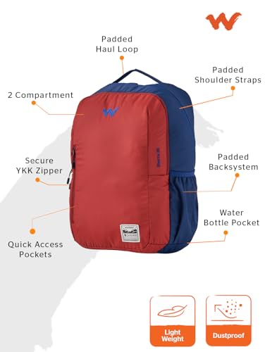 Image of Wildcraft Sierra 35 Backpack-Navy