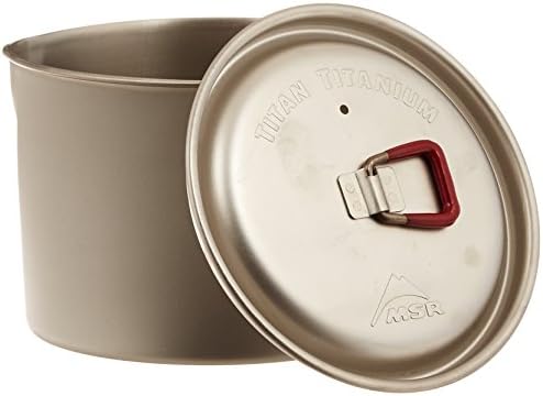 MSR Titan Ultra-Lightweight Camping Kettle , TITANIUM