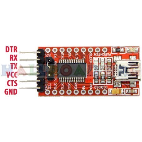 FT232Rl FTDI USB To TTL Serial Converter Adapter Module For Arduino FT232 (B07H1X2BLQ) Amazon Price History, Amazon Price Tracker