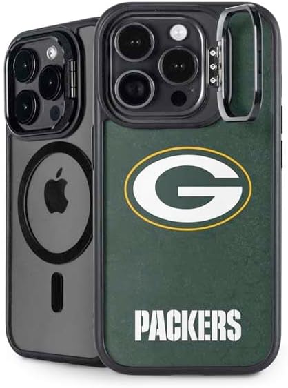 Skinit Kickstand Phone Case Compatible with iPhone 16 Pro - Officially Licensed NFL Green Bay Packers Green Performance Series Design