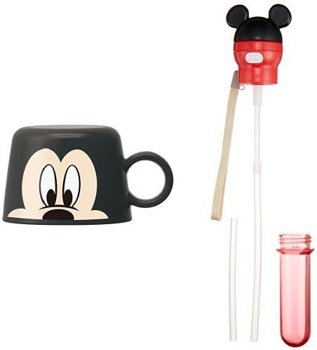 Amazon Co Jp セット買い ペットボトル キャップ コップ ミッキー フェイス 携帯ケース付 ペットボトル ストローキャップ 350ml 500ml ミッキーマウス ディズニー ホーム キッチン