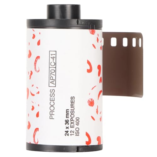 Película a color Fabater de 35 mm para impresión, sensibilidad 400, grano fino, amplia latitud de exposición, negativo cromático, 12 exposiciones, alta resolución para cámaras 135, ideal para poca luz y acción rápida miniatura 4