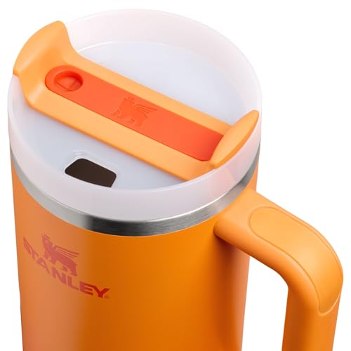 Image of STANLEY Quencher H2.0 Flow State Tumbler, 40 oz, Goldenrod Coral