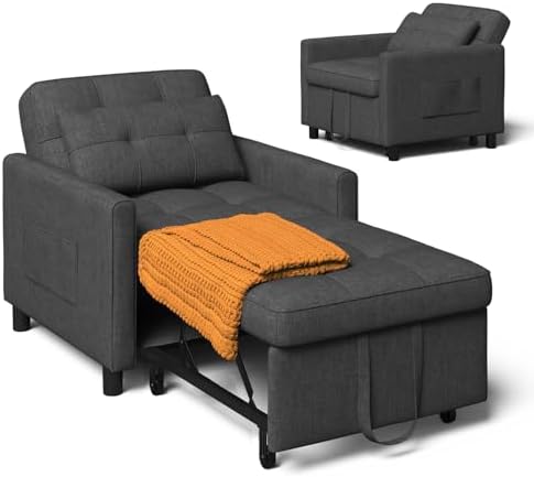 Xbro Sofá Cama Convertible Sillón Cama Plegable 3 en 1 con funció...