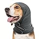 IECOii Ohrenschutz Hund, Lärmschutz Hund Ohrenschützer Für Hunde Lärmschutz Haustier Gehörschutz Hunde Ear Wrap HundHead Cover HundOhrenverband Hündchen Ear Buddy Haustier Ohrrandnekrose (Grau,M)