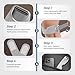 Silicone Patellar Tendon Support Strap, 2026 New Knee Braces for Women and Men Pain Relief, Adjustable Patella Band Stabilizer Knee Brace for Hiking, Basketball, Running Essentials (Gray*1)