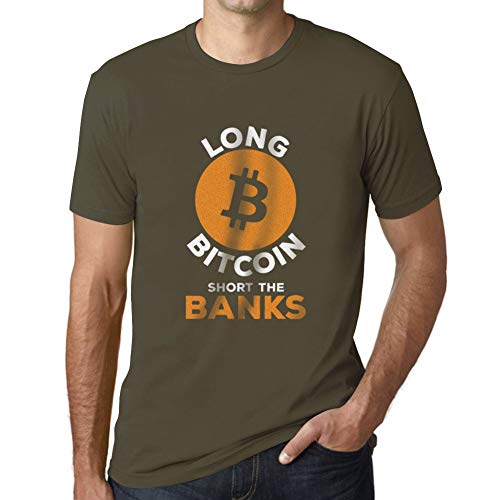 Men's Graphic T-Shirt Bitcoin Short The Bankers BTC HODL Crypto Traders Eco-Friendly Limited Edition Short