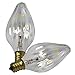 Satco 02773 - 25F10/AU S2773 F10 Decor Flame Tip Light Bulb