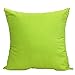 Produktbild Treestar Simple Vierkant massiv Color Kissen Baumwolle Kissenbezug Möbel Betten Dekoration Kissenbezüge Auto Büro Sofa Kissenbezüge 1 Größe 45 * 45 cm (grün)