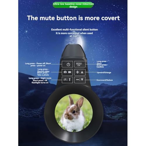 Monoculaire vision nocturne numérique pour identifier les intrus la nuit - 5