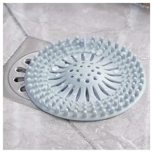 3-Pack Versatile Silicone Hair Strainers - 3-Color Drain Catchers for Sink, Tub, Bathroom & Kitchen | Easy to Clean