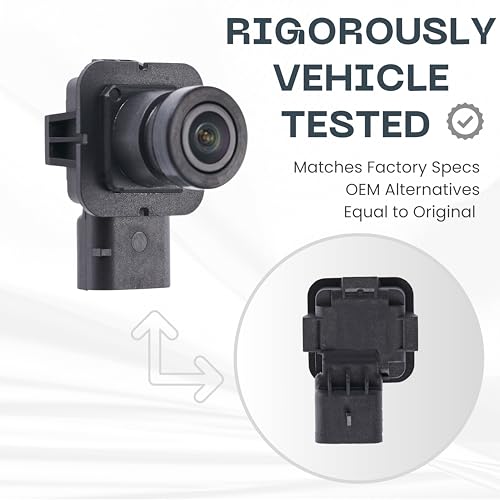 Image of Backup Camera for 2015-2017 Ford Expedition Rear Tailgate Parking View Cam | Fits OE FL1Z-19G490-A FL1Z-19G490-B FL1T-19G490-AD FL1Z19G490B FL1Z19G490A FL1T19G490AD, rear view reverse assist monitor