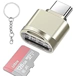 leizhan TF Card Reader, USB-C to TF/micro SD Card Reader, Adapter OTG USB 3.0 for for Window MacBook OS X Android