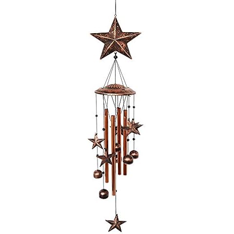 BLESSEDLAND Star Wind Chimes with Bells Cover
