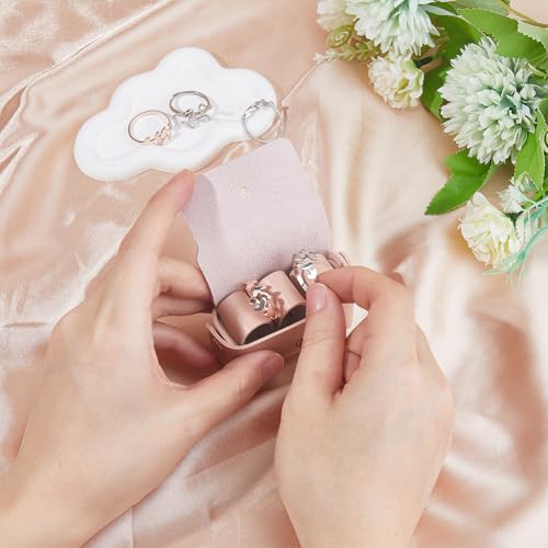 Soporte para anillos de perro en pedidas de mano y almohadas para collar de boda 5
