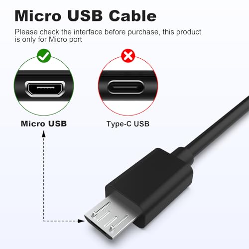 Sqrmekoko 10FT Power Charging Cord Replacement Charger Cable Compatible with Nest Learning Thermostat 2nd Generation (Model T200577)