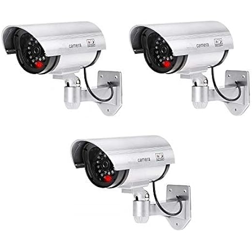 Fake Dummy Security Camera Pack of 3