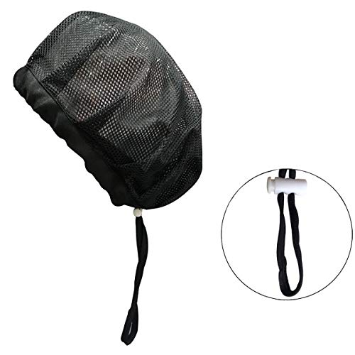 Adjustable Chef Cap Cooking Kitchen Hat Food Service Hair Nets Mesh Brim Reusable Restaurant Vent Beanie - Thumbnail 5
