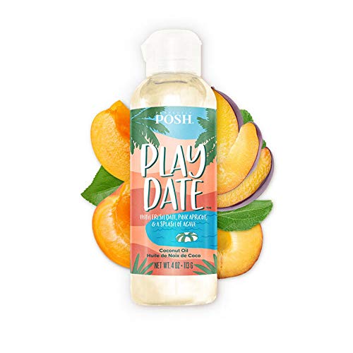 Perfectly Posh PLAY DATE Super Moisturizing Nutrient-Rich Coconut Oil Infused with Rosemary and Sunflower Seed Oils, 4 oz.