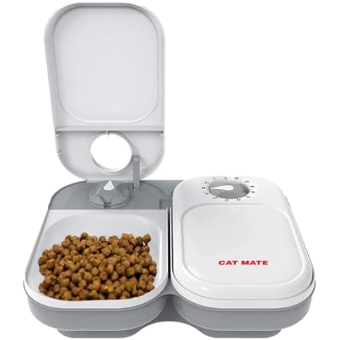 Kerbl Cat Mate 80896 - Comedero automático para 2 Comidas Cover