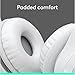 Logitech H390 Wired Headset for PC/Laptop, Stereo Headphones with Noise Cancelling Microphone, USB-A, In-Line Controls, Works with Chromebook - Off White