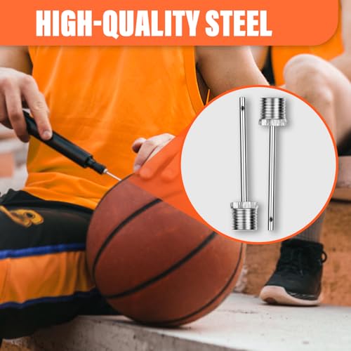Ball Pump Needles (100 Pack) - Heavy Duty Inflation Needles & Ball Pins for Basketball, Soccer Ball, Football, Bike Pump - Fits Most Air Pumps - Universal Air Needles for Sports Balls. - Thumbnail 5