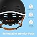 Retrospec Remi Adult Bike Helmet for Men & Women - Bicycle Helmet for Commuting, Road Biking, Skating with Adjustable Ergo Knob Dial