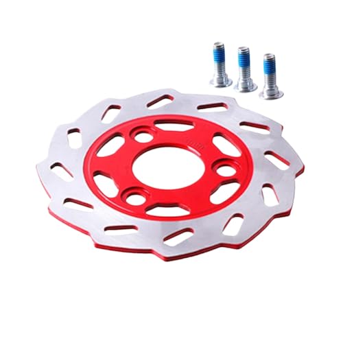 Vis de montage de rotor pour frein avant Z50R Monkey fixation stable 3x155mm rouge