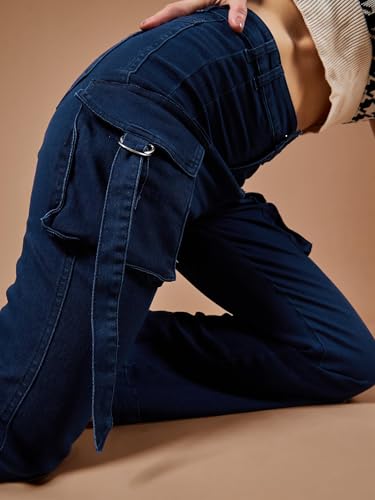 Image of Dolce Crudo Women's Bootcut High Rise Regular Stretchable Denim Jeans
