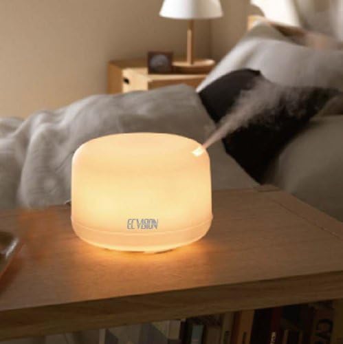 ECVISION 500ML Aroma Diffuser Ultrasonic Humidifier LED Color Changing Ionizer with 180 days products replacement Warranty from ECVISION