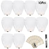 Chinese Sky Lanterns, Latest Portable Packaging, Biodegradable Eco-Friendly Chinese Paper Lanterns to Release in Memory Wish for New Year, Weekends, Holidays and Festivals (10)
