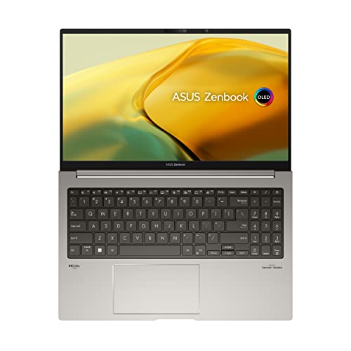 Image of ASUS Zenbook 15 OLED Laptop (2023) 15.6 inch OLED 2.8K Display, AMD Ryzen 7 7735U CPU, AMD Radeon Graphics, 16GB RAM, 1TB SSD, Windows 11 Home, UM3504DA-DS71-CA