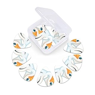 Blue Ocean Lot de 12 médiators tendance et durables dans une boîte pour ukulélé guitare électrique basse - Les Beatles, Paul McCartney, John Lennon, RIngo Starr, George Harrison Blue Ocean Lot de 12 médiators tendance et durables dans une boîte pour ukulélé guitare électrique basse – Image 6