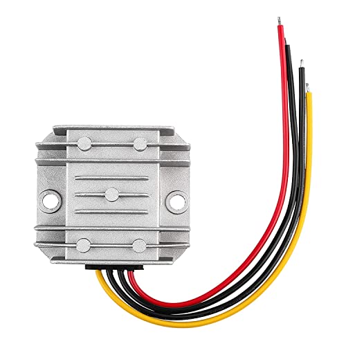 Image of DC Voltage Converter - Regulator Boost Buck Converter Reducer 8V-40V Step Up Down to 12V 3A 36W for Golf Cart Club Car LED Light,Waterproof Power Supply Transformer Volt Module