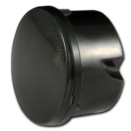 AnzoUSA 861119 Smoke/Amber LED Turn Signal Light Lens for Jeep Wrangler JK