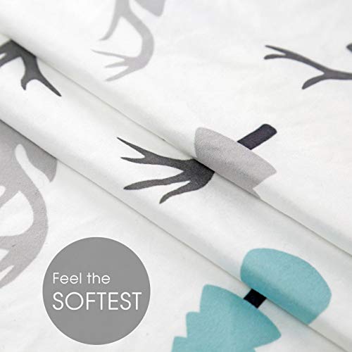 Stretch Ultra Soft Fitted Bassinet Sheet Set 2 Pack, Universal Cradle Sheet Set For Rectangle, Oval, Or Hourglass Bassinet Pad/Mattress, Grey Bear Bassinet Sheets For Girls And Boys #TOP5