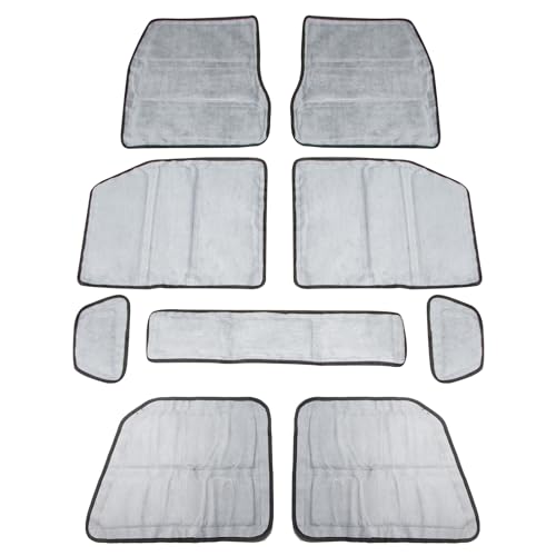 ETL INDUSTRIES Hardtop Headliner Roof Heat Insulation Sound Deadening Mat for 2018-2024 Jeep Wrangler JL 4 Door