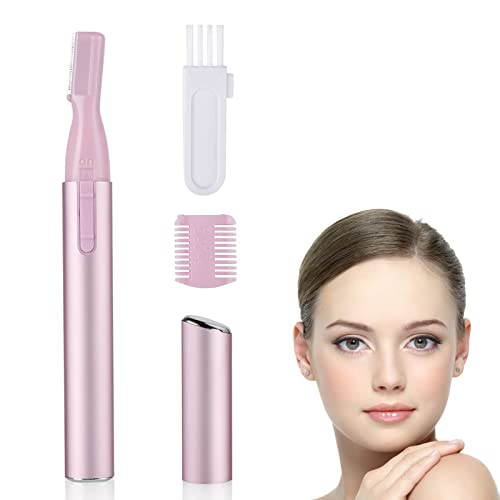 Depiladora de Cejas, Depiladora Facial Mujer, Recortadora Cejas Eléctrica para Mujer, Recortadora de Cejas Eléctrica, Cortador de Cejas Eléctrico, Aplicar En Cejas, Labios