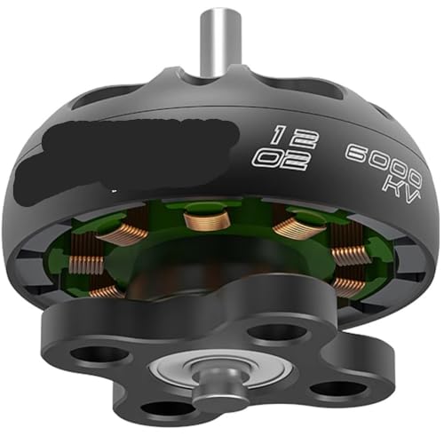 Motor FPV 1202 6000KV con enchufe y eje de 2mm para drones R20 3