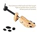 pestor Unisex Professional Shoe Stretcher,4-Way Wood Shoe Shaper, Wooden Shoe Tree for Women and Men (A Pair-Size M: (Women:7.5-8.5 | Men 6.5-7.5))