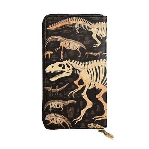 Long sac à main de voyage en cuir avec support téléphone pour homme et femme