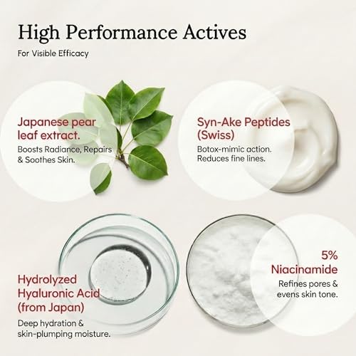 Image of Revitalizing Day Cream for Women Daily Use | Japanese Beauty Formula | Niacinamide, Hyaluronic Acid & Anti-aging Peptides | for Skin Brightening & Firming (50 ml)