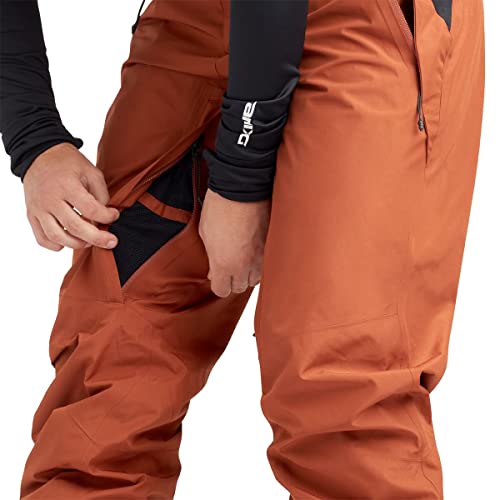 Dakine Womens Barrier Gore-Tex 2-Layer Snowboard/Ski Pants, Harvesta Orange, Large