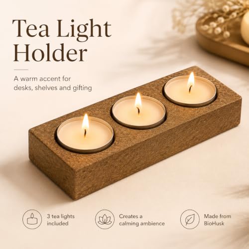 Image of Eco Corporate Gift Set Notebook Planter Candle Holder
