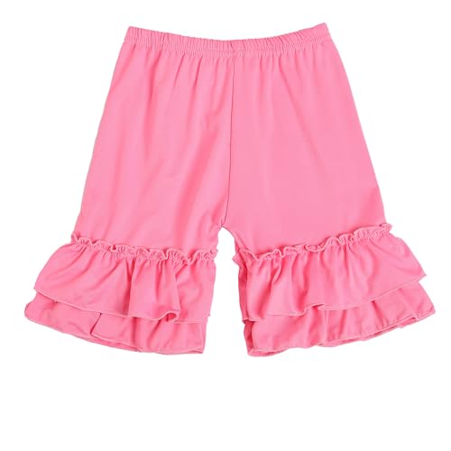 Image of Toddler Girls Back to School Pencil Outfits Set Ruffle T-Shirt Dress and Pants Outfit Set 3-8Years