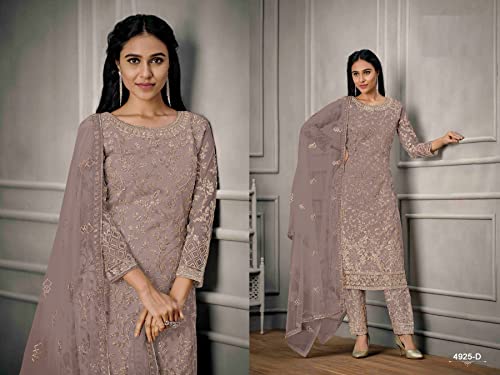 Image of Delisa Indian Pakistani traditional Eid Party Plus Size ready to wear salwar kameez suit Dress for women with dupatta-2088